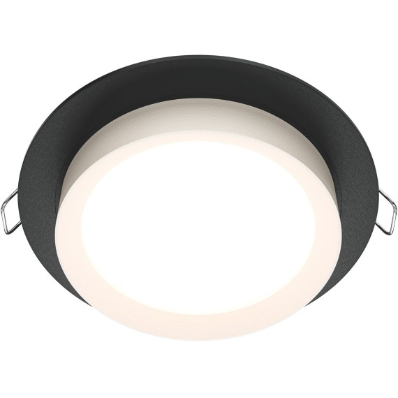 Встраиваемый светильник Maytoni DL086-GX53-RD-BW Hoop под лампу 1xGX53 15W