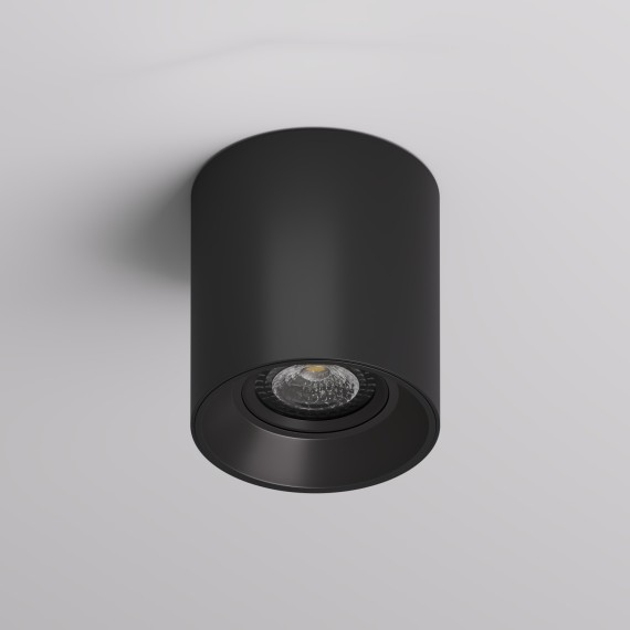 DK3040-BK Светильник накладной max 10 Вт GU5.3 черный пластик