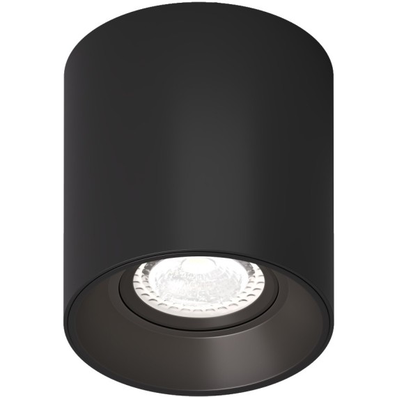 DK3040-BK Светильник накладной max 10 Вт GU5.3 черный пластик