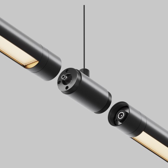 Прямой коннектор для системы Maytoni Shelf без ввода питания CA013IC-B