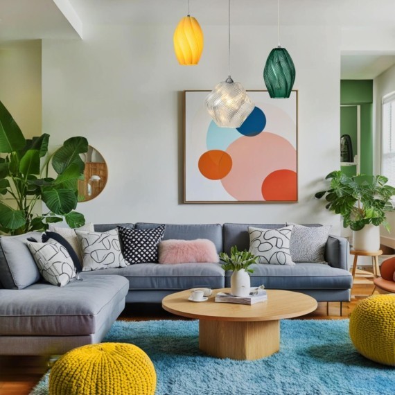 Подвес E27 1*60W Lumion TIDE 8290/1A