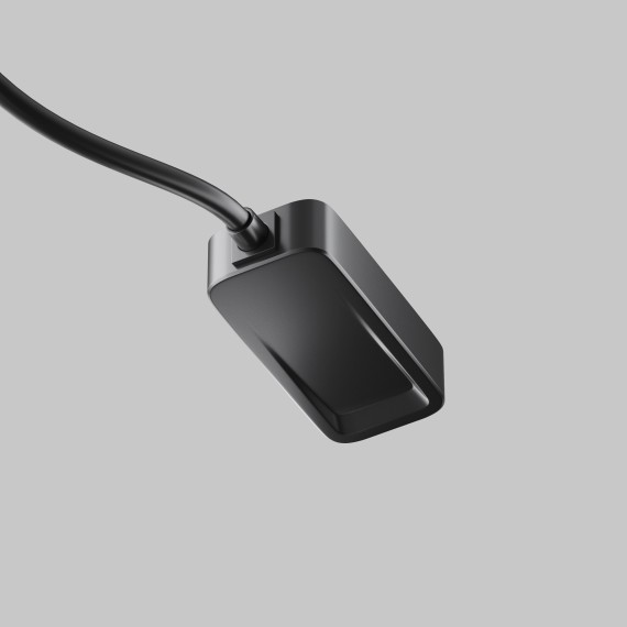 Ввод питания от внешнего драйвера 50см для встр. в ГКЛ 12.5мм шинопровода Maytoni Radity TRA084B-12B-50