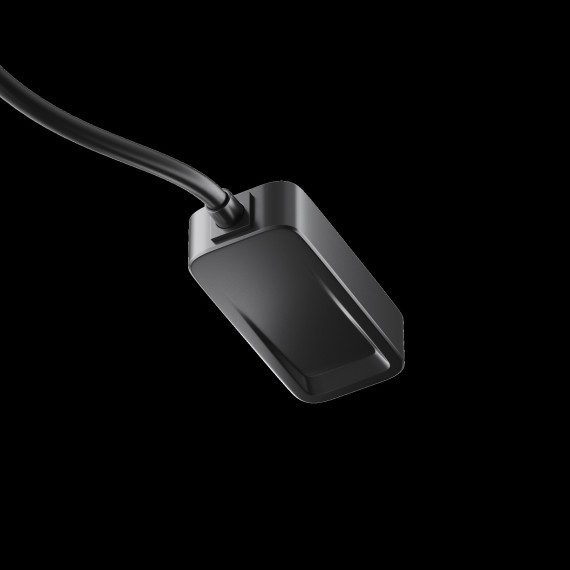 Ввод питания от внешнего драйвера 50см для встр. в ГКЛ 12.5мм шинопровода Maytoni Radity TRA084B-12B-50