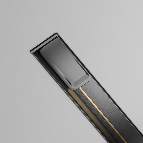 Ввод питания от внешнего драйвера 50см для встр. в ГКЛ 12.5мм шинопровода Maytoni Radity TRA084B-12B-50