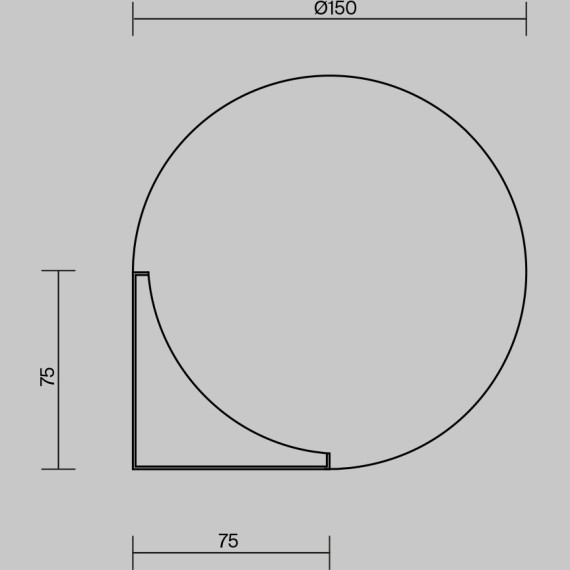 Настенный светильник (бра) Freya FR5490WL-01BS