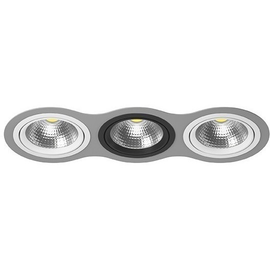 Встраиваемый светильник Lightstar i939060706 Intero 111 под лампы 3xGU10 150W
