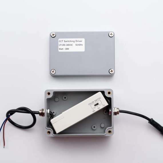 4862-2U Уличный потолочный линейный светильник на штангах с переключателем цветовой температуры и диммированием Favourite L1000xW30xH30 LEDx18W 850LM 3000/4000/6500K