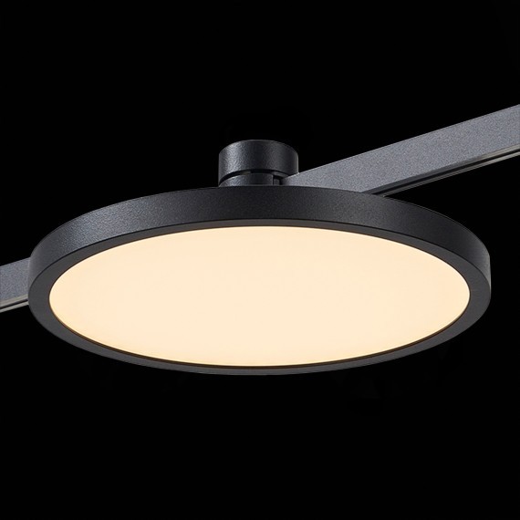 ST818.406.12 Магнитный трековый светильник черный LED 10W 3000K 500Lm Ra80 120° FARM