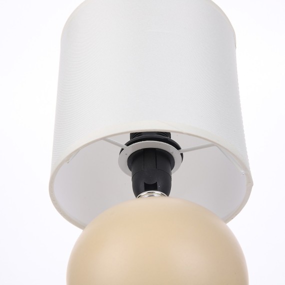 8224/1T CLASSI LN25 желтый, керамика/текстиль Настольная лампа E14 1*40W 220V OCTAVIA