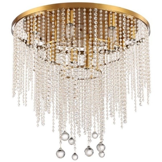 Люстра потолочная хрустальная Stilfort 2142/05/12C серия Smira