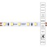 A2412005-03-6K Светодиодная лента 24В 9,6Вт/м 1000Лм/м 6000К CRI 90+ 5мм SMD2835 120шт/м 5м IP20