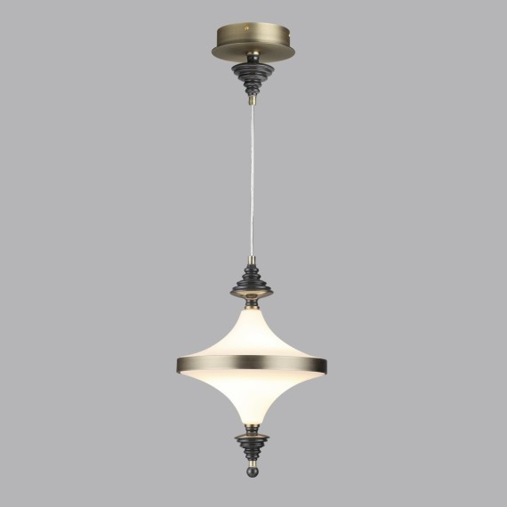 5404/23L L-VISION ODL_EX25 97 бронзов.брашированн./черный/стекло/керамика Подвес LED 23W 3000K ULA