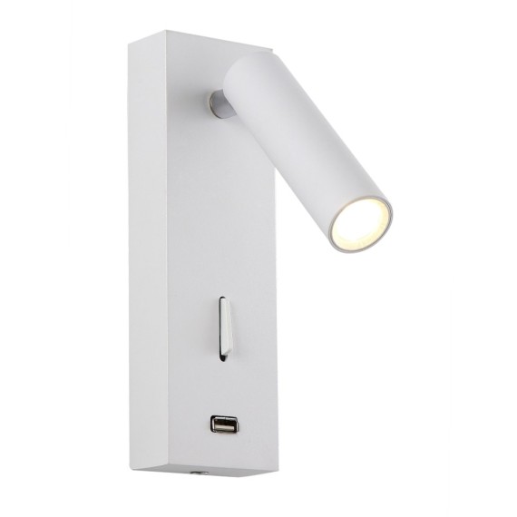 Бра Crystal Lux CLT 210W USB WH