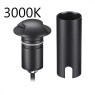 Встраиваемый грунтовый светильник IP67 LED 3W 3000K 12V/24V Odeon Light WALD (нужен драйвер 357781/357782) 6662/2GL3