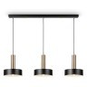 Подвесной светильник с 3 лампами Freya FR4008PL-03BBS Izza под лампы 3xE27 40W