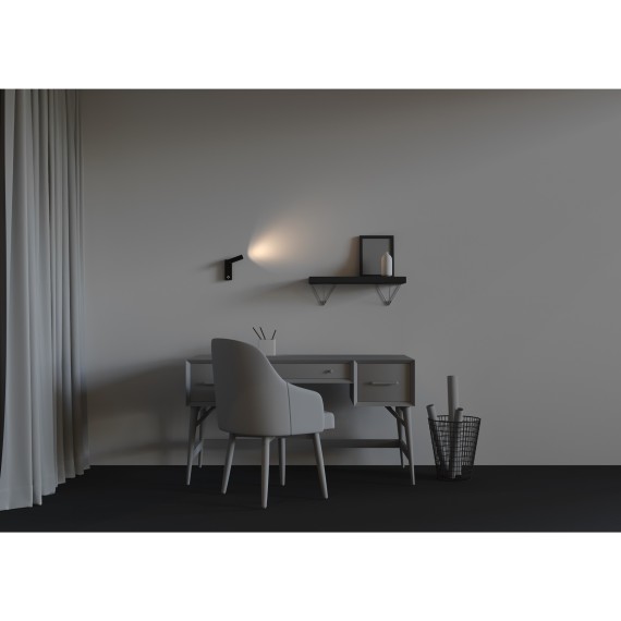 Настенный светильник (бра) Technical C077WL-L3B3K