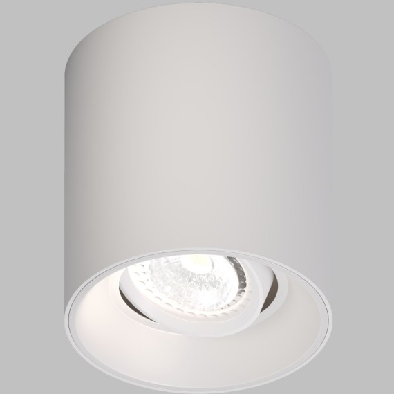 DK3040-WH Светильник накладной max 10 Вт GU5.3 белый пластик