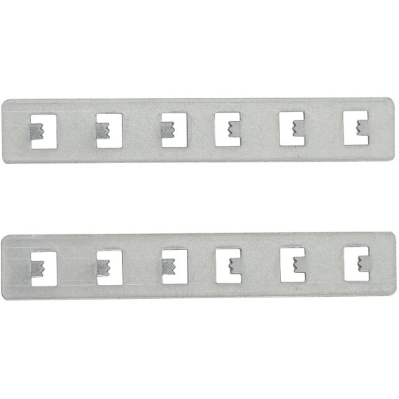 Планка соединительная для встраиваемого магнитного шинопровода (боковая) для ГКЛ12,5 мм 2 шт. Crystal Lux CLT 0.223 05 1408/094