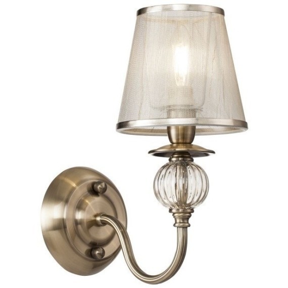 Бра Freya FR2685WL-01BZ Inessa под лампу 1xE14 40W