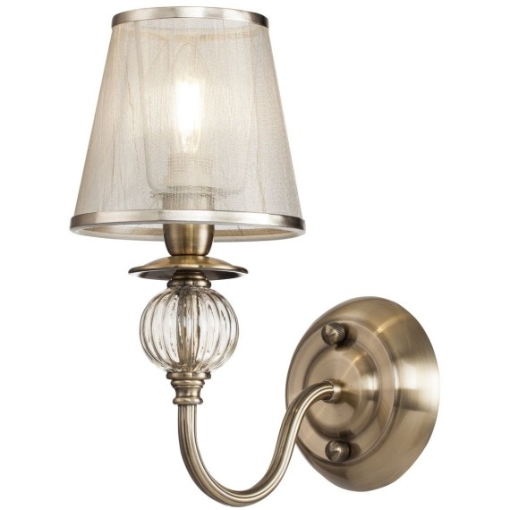 Бра Freya FR2685WL-01BZ Inessa под лампу 1xE14 40W