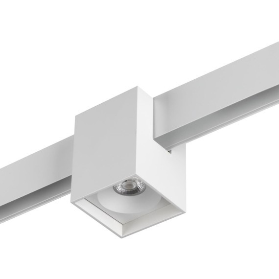 Трековый светильник диммируемый со сменой цв.температуры, пульт ДУ/Tuya Smart Life IP20 LED 10W 48V 3000-6000K Novotech FLUM 359518