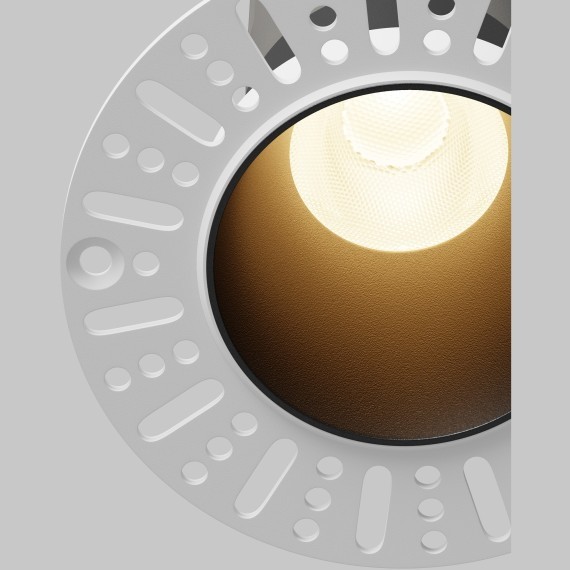 Встраиваемый светильник LED 3000K 890Lm Technical DL120-10W-3K-TRS-B