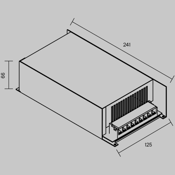 Источник напряжения Maytoni PSL002 12В 600Вт IP 20 811015