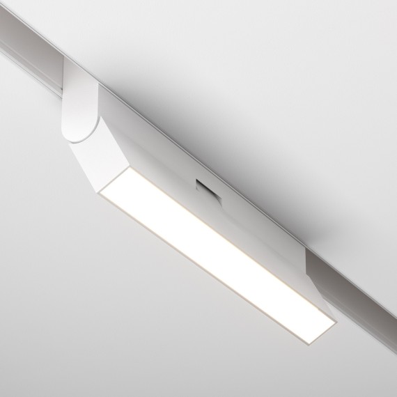 TR036-4-12W3K-DS-W Трековый магнитный SMART (App, Bluetooth Mesh, Алиса) светодиодный светильник Maytoni Exility CRI90+ 2700-6000К 610Лм 120° 12Вт