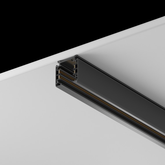 1м черный трехфазный шинопровод Maytoni Trinity TRX005-311B