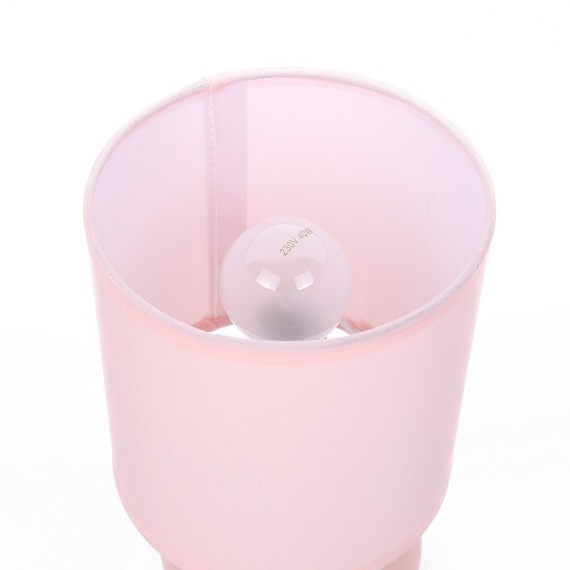 8225/1T CLASSI LN25 розовый, керамика/текстиль Настольная лампа E14 1*40W 220V OCTAVIA