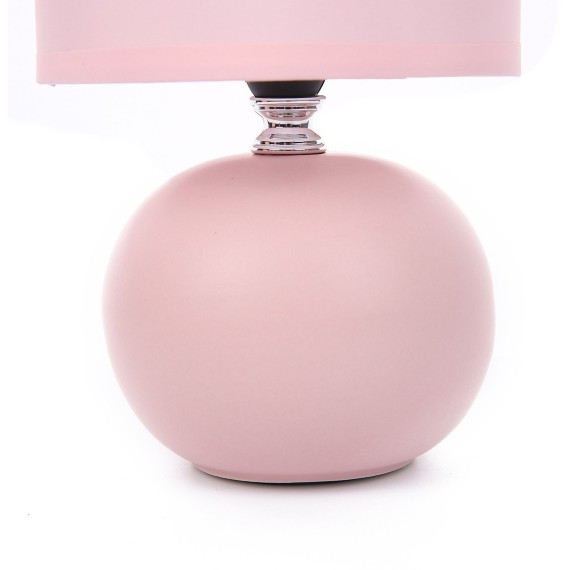 8225/1T CLASSI LN25 розовый, керамика/текстиль Настольная лампа E14 1*40W 220V OCTAVIA