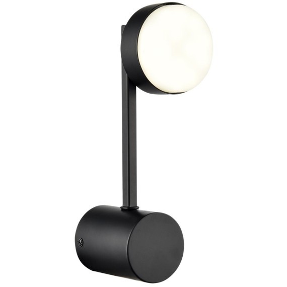 8186/1W COMFI LN25 черный, металл Бра LED GX53 1*7W 220V DABRA