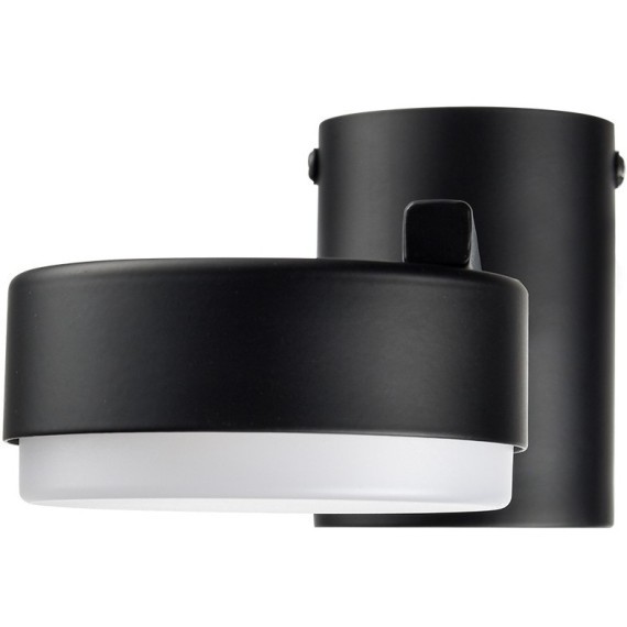 8186/1W COMFI LN25 черный, металл Бра LED GX53 1*7W 220V DABRA