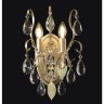 Бра Crystal Lux ESMIRALDA AP2 GOLD
