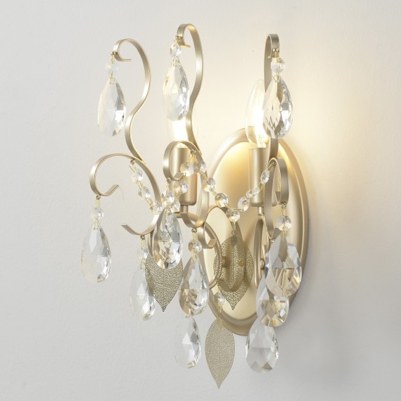 Бра Crystal Lux ESMIRALDA AP2 GOLD