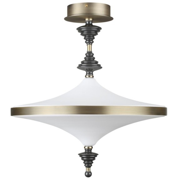 5404/43CL L-VISION ODL_EX25 97 бронзов.брашированн./черный/стекло/керамика Люстра потолочная LED 43W 3000K ULA