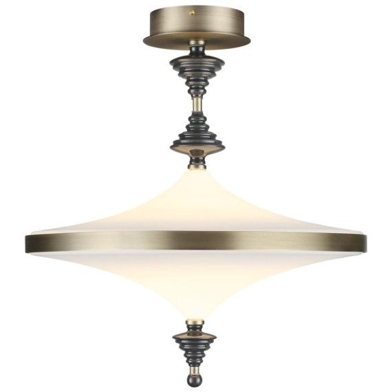 5404/43CL L-VISION ODL_EX25 97 бронзов.брашированн./черный/стекло/керамика Люстра потолочная LED 43W 3000K ULA