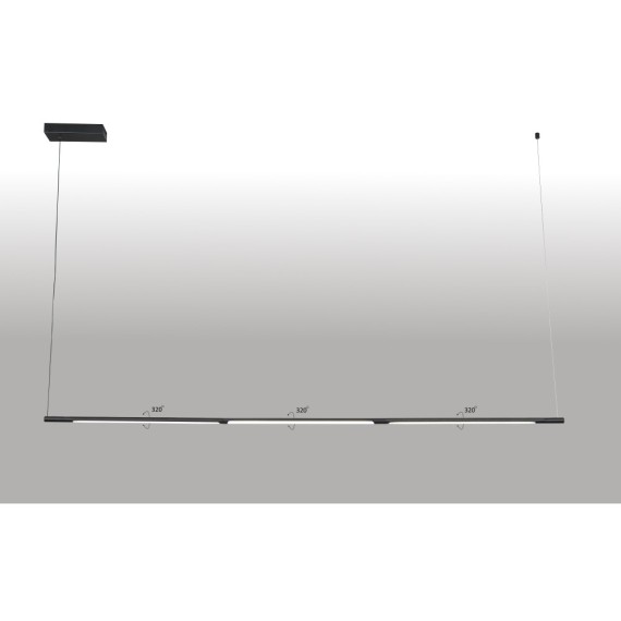 Светильник подвесной Crystal Lux LARGO SP33W L1770 BLACK