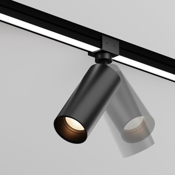 Уличный трековый светильник Focus Led Elasity IP 3000К Ra90 Lm950 16Вт 38° черный O-TR01-1-S-16WB3K