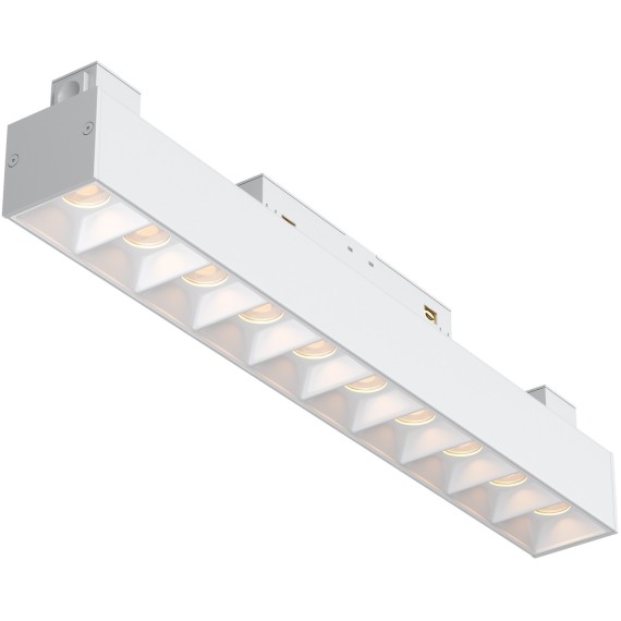 TR076-2-20W3K-W Трековый магнитный светодиодный светильник Maytoni Gravity CRI90+ 3000К 1025Лм 30° 20Вт