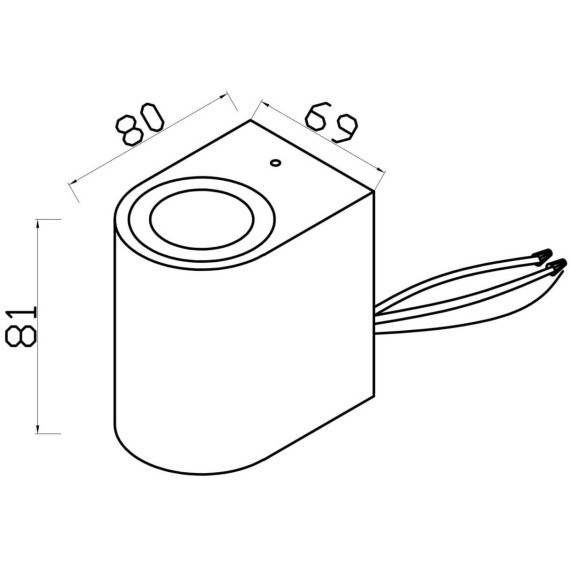 Архитектурная подсветка Slat O044WL-01B IP54