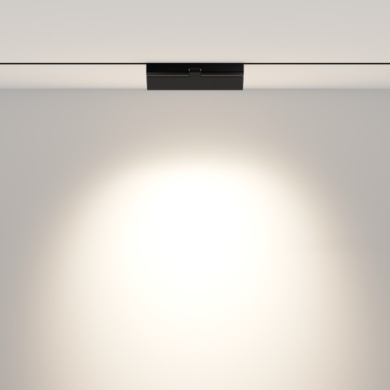 TR033-2-12W4K-B Трековый магнитный светодиодный светильник Maytoni Exility CRI90+ 4000К 900Лм 36° 12Вт