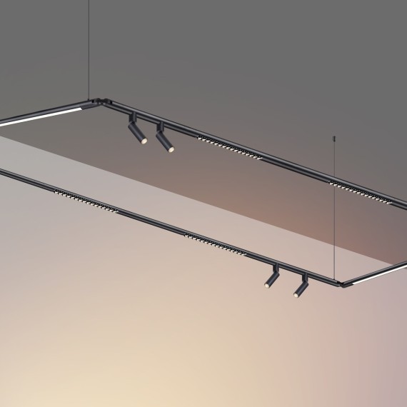 359366 Светодиодный модульный трековый светильник SMART (TUYA, Алиса, Bluetooth, Wi-Fi) Novotech Glat CRI90+ 3000-6000К 640Лм 24° 8W