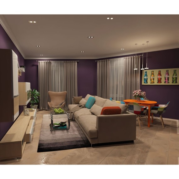 DK3022-CM Встраиваемый светильник max 10 Вт, 2xGU5.3 серый пластик