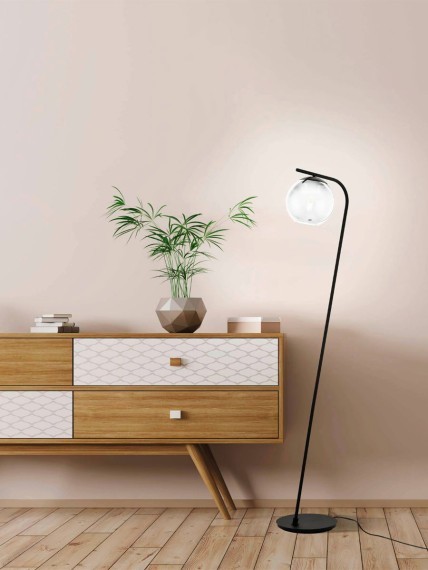 98453 Торшер (напольный светильник) TERRIENTE с ножным выключателем