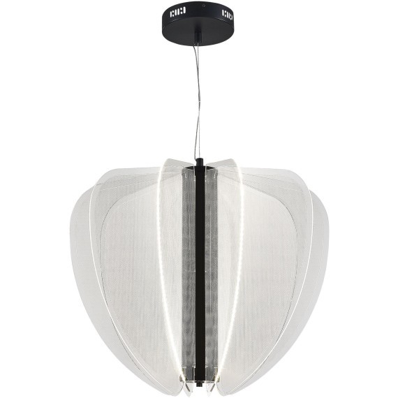 SL6509.403.01 Светильник подвесной ST-Luce Черный/Прозрачный LED 1*45W 4000K FESALE