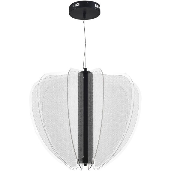 SL6509.403.01 Светильник подвесной ST-Luce Черный/Прозрачный LED 1*45W 4000K FESALE