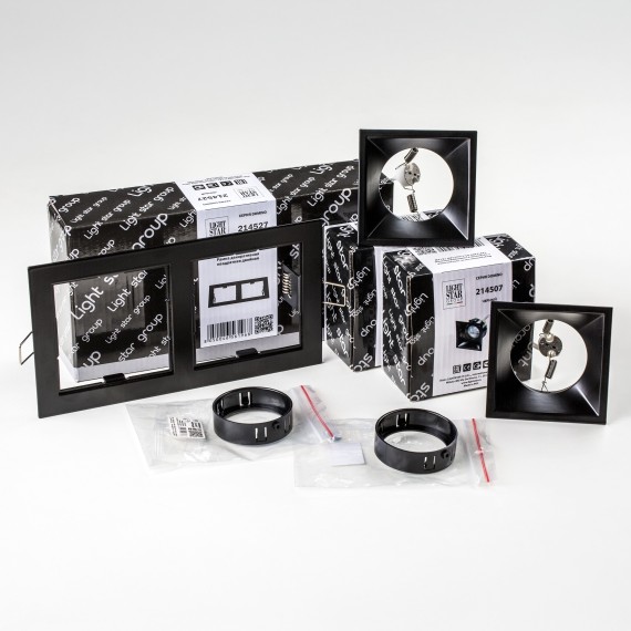 Комплект со светильником Domino Lightstar D5270707BMOD