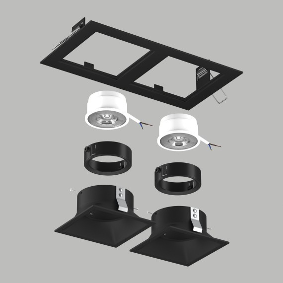 Комплект со светильником Domino Lightstar D5270707BMOD