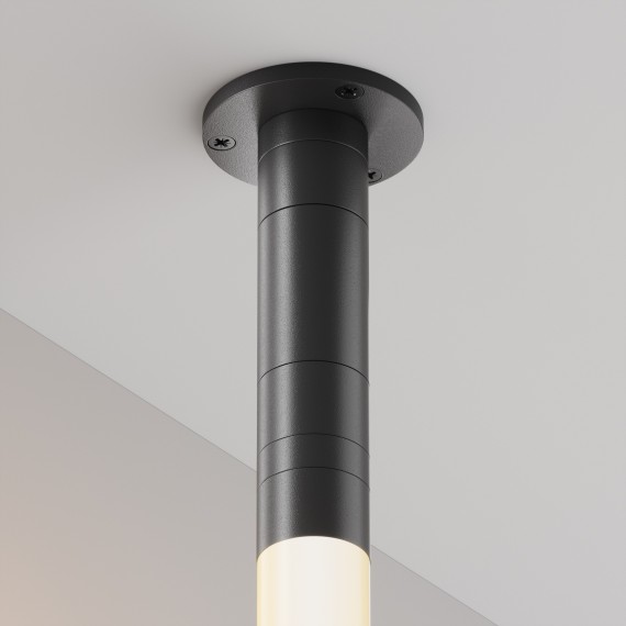 Основание для накладного монтажа системы Maytoni Shelf с внутренней резьбой без ввода питания CA023BI-B